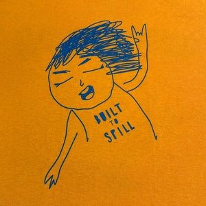 Built to Spill Concert Tee. Medium